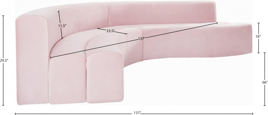 Boucles Velours 2pc. En coupé