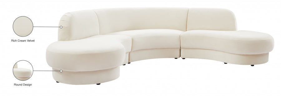 Rose Velours 3pc. En coupe