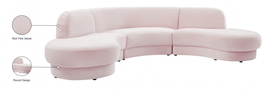 Rose Velours 3pc. En coupe