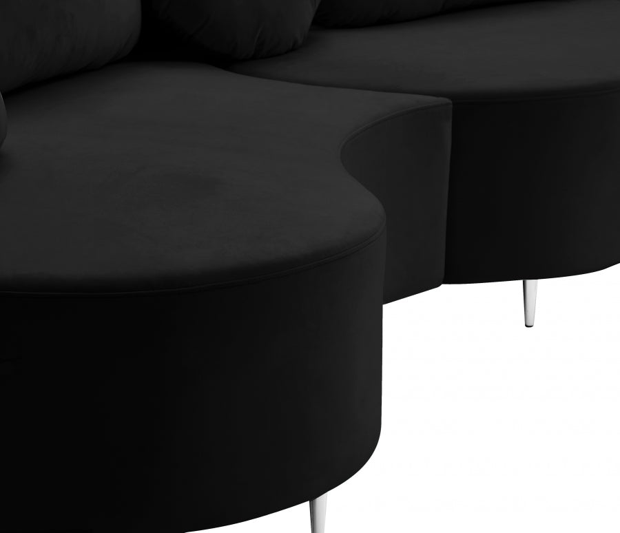 Velours vif 3pc. En coupé
