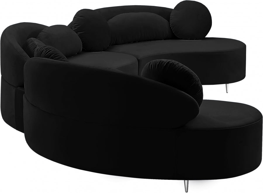 Velours vif 3pc. En coupé