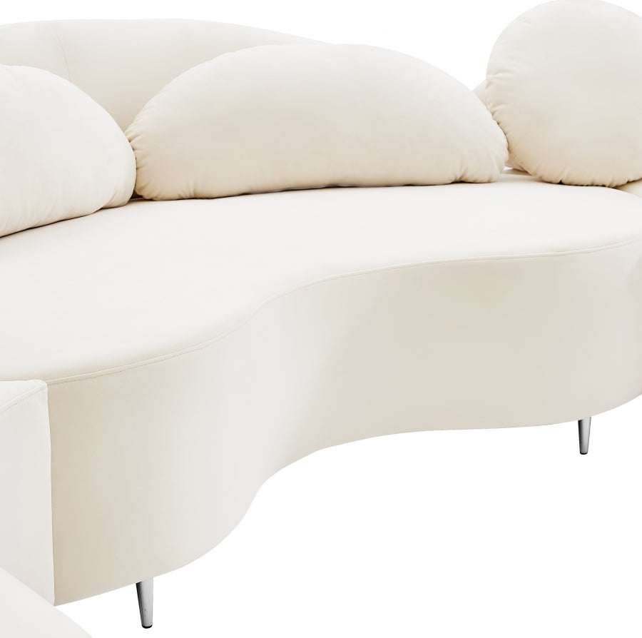 Velours vif 3pc. En coupé