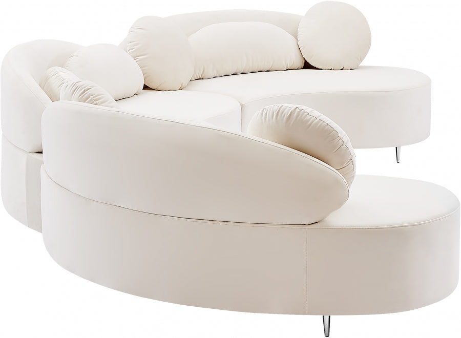 Velours vif 3pc. En coupé