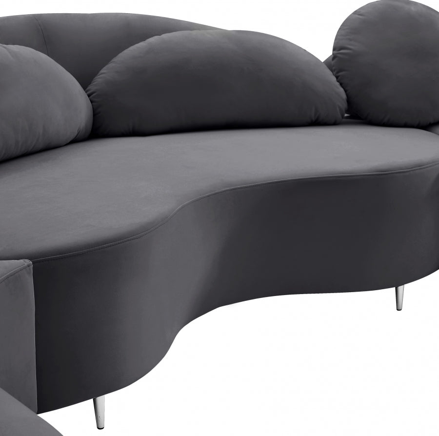 Velours vif 3pc. En coupé