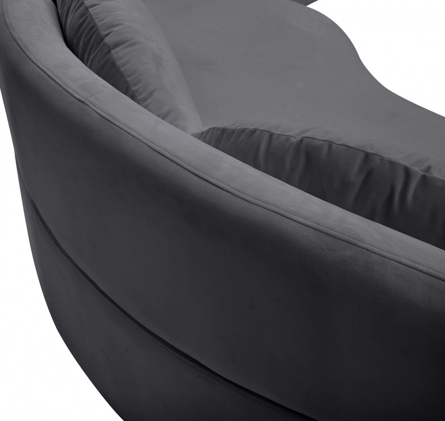 Velours vif 3pc. En coupé