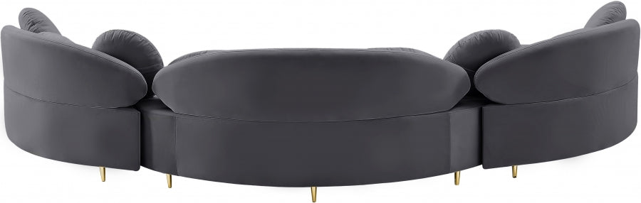 Velours vif 3pc. En coupé