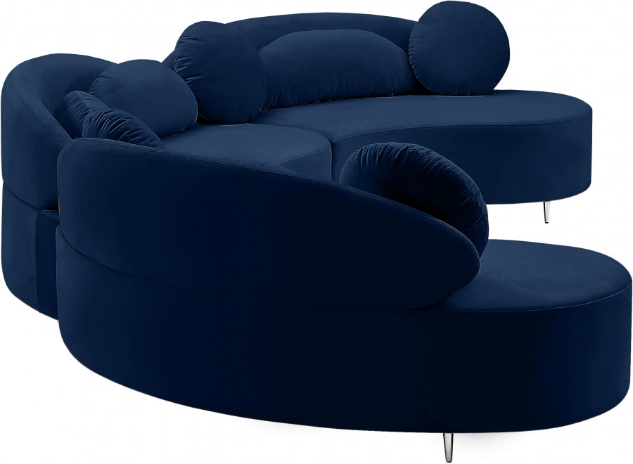 Velours vif 3pc. En coupé