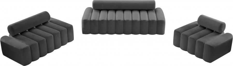 Canapé Mélodie en velours