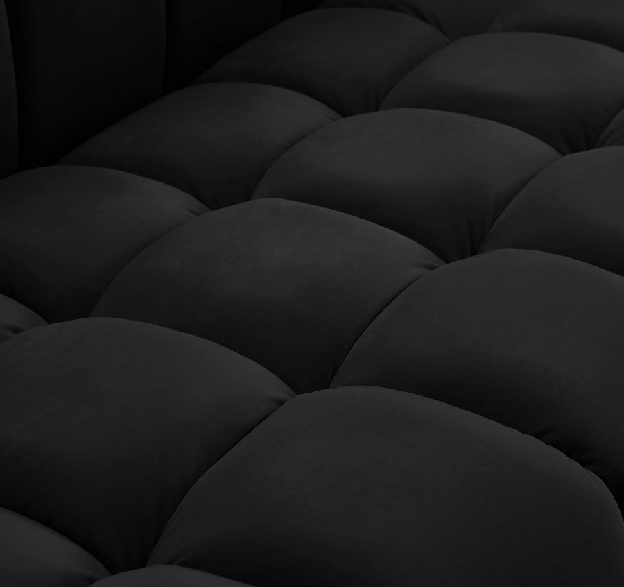 Chaise Gwen en velours