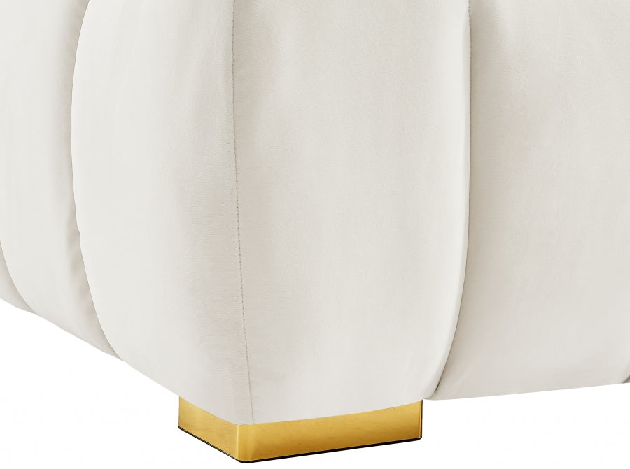 Causeuse en velours Gwen 