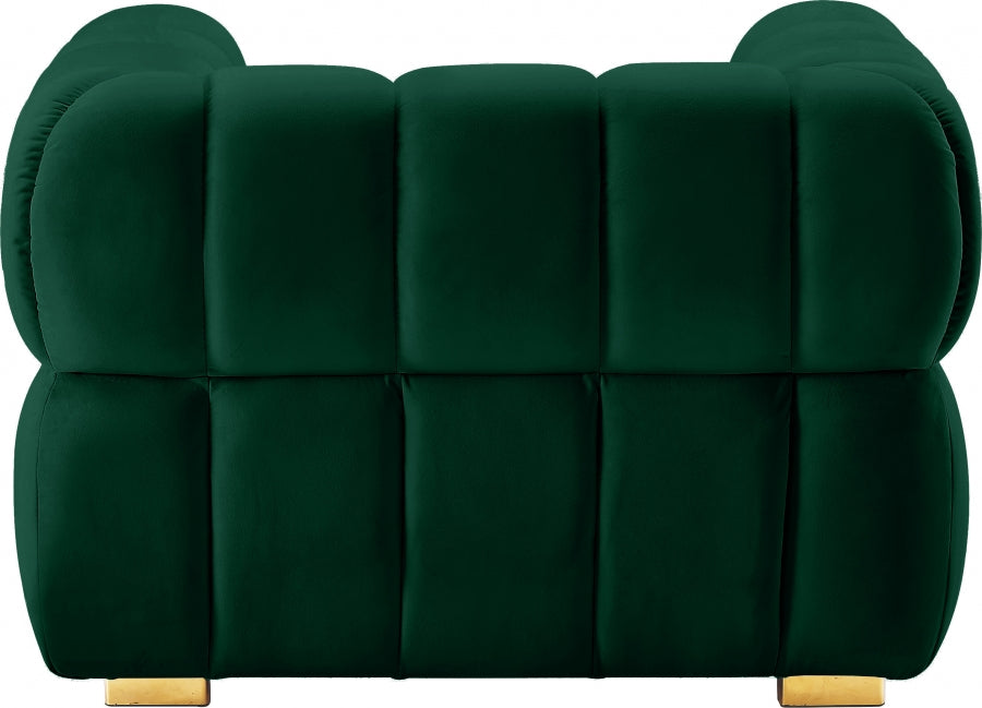 Chaise Gwen en velours