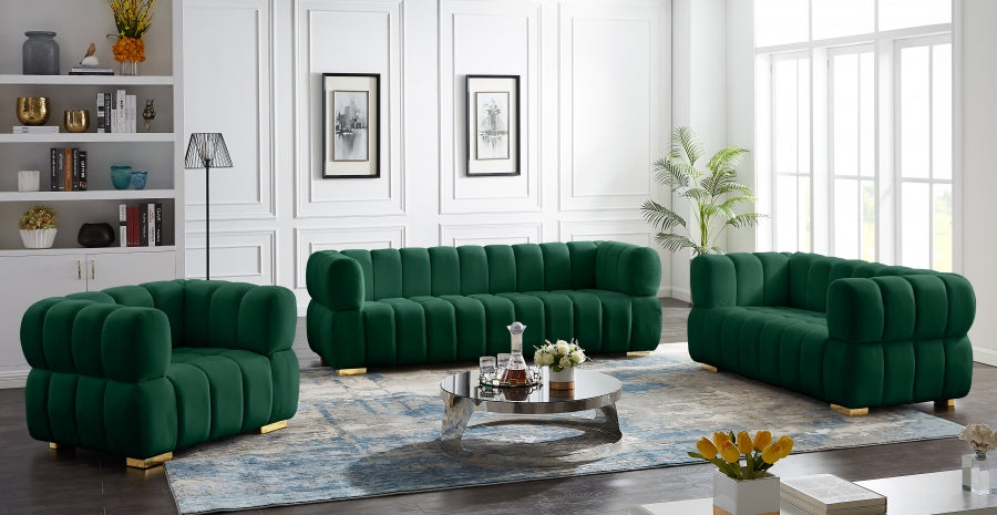 Causeuse en velours Gwen 