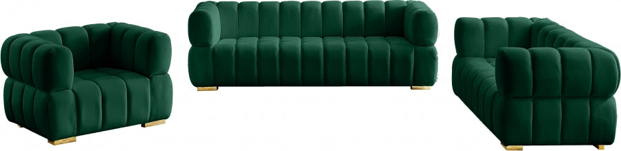 Causeuse en velours Gwen 