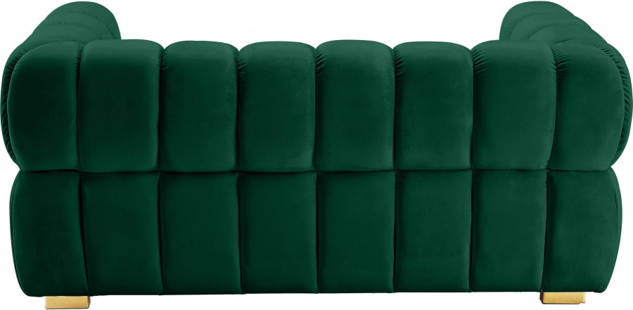 Causeuse en velours Gwen 