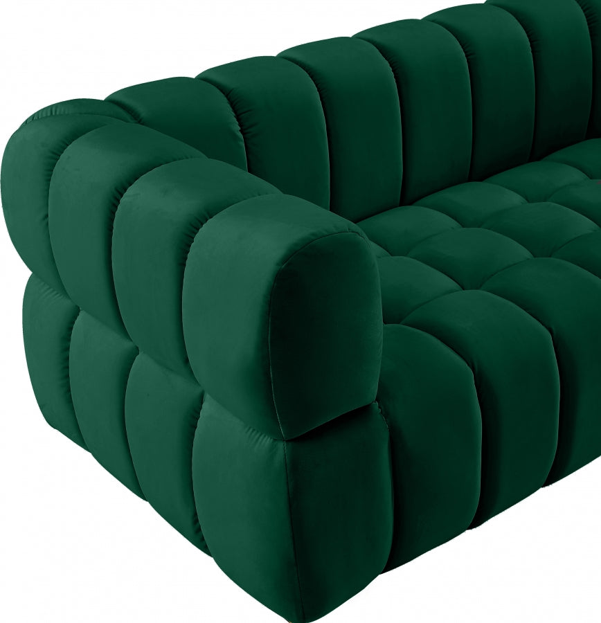 Causeuse en velours Gwen 