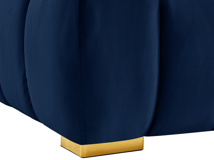 Chaise Gwen en velours