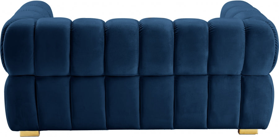 Causeuse en velours Gwen 