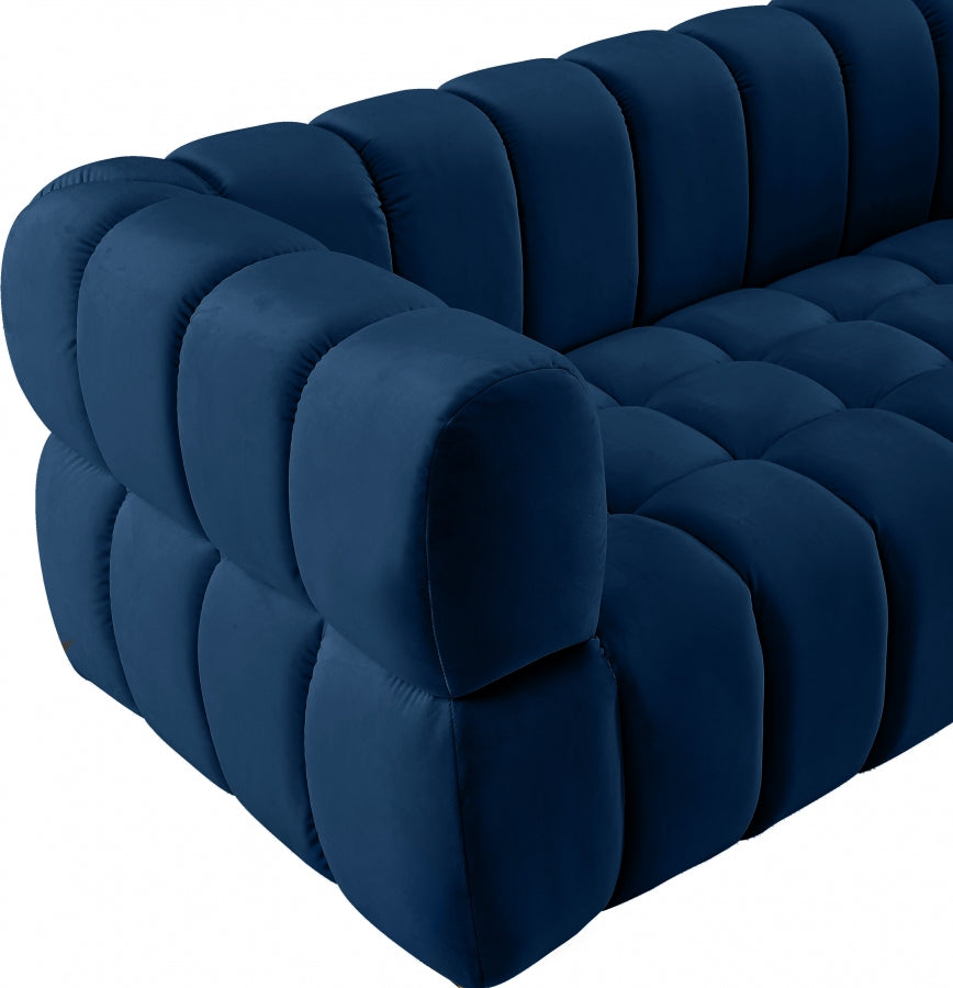 Causeuse en velours Gwen 