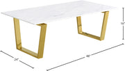 Table basse Cameron or