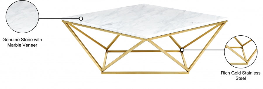 Table basse Mason Gold
