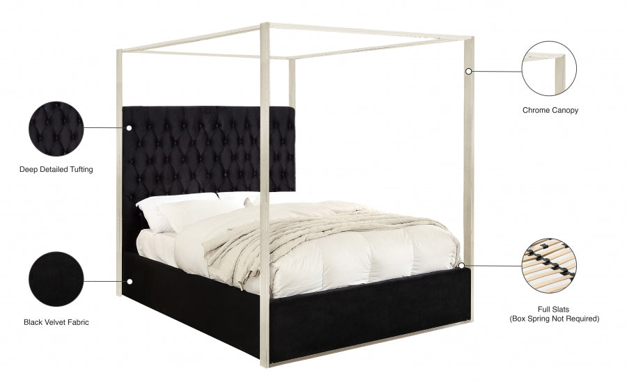 Porter lit en velours