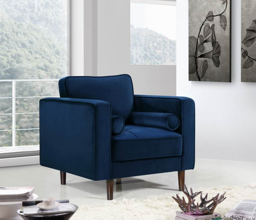 Chaise Emily en velours