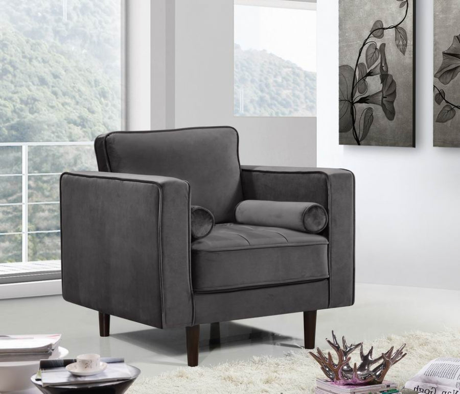 Chaise Emily en velours