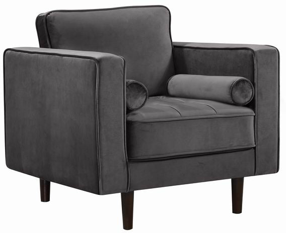 Chaise Emily en velours