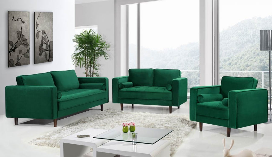 Chaise Emily en velours