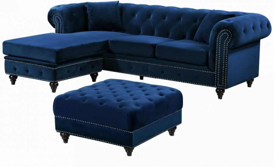 Sabrina Velours Réversible 2pc. En coupe