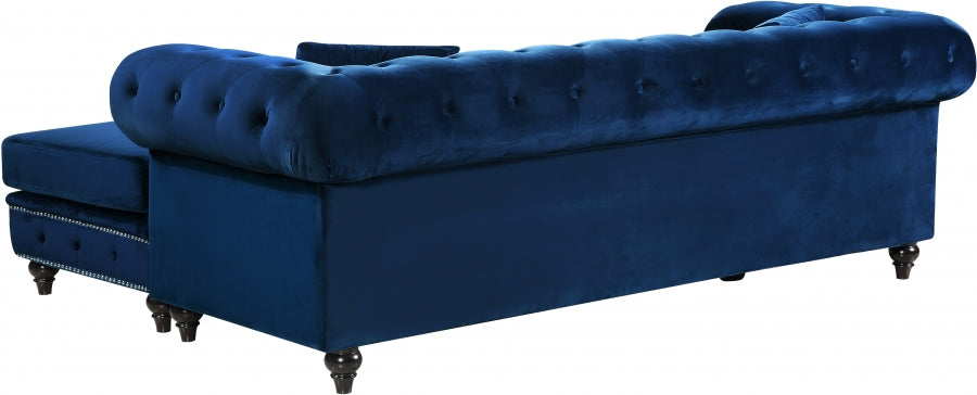 Sabrina Velours Réversible 2pc. En coupe