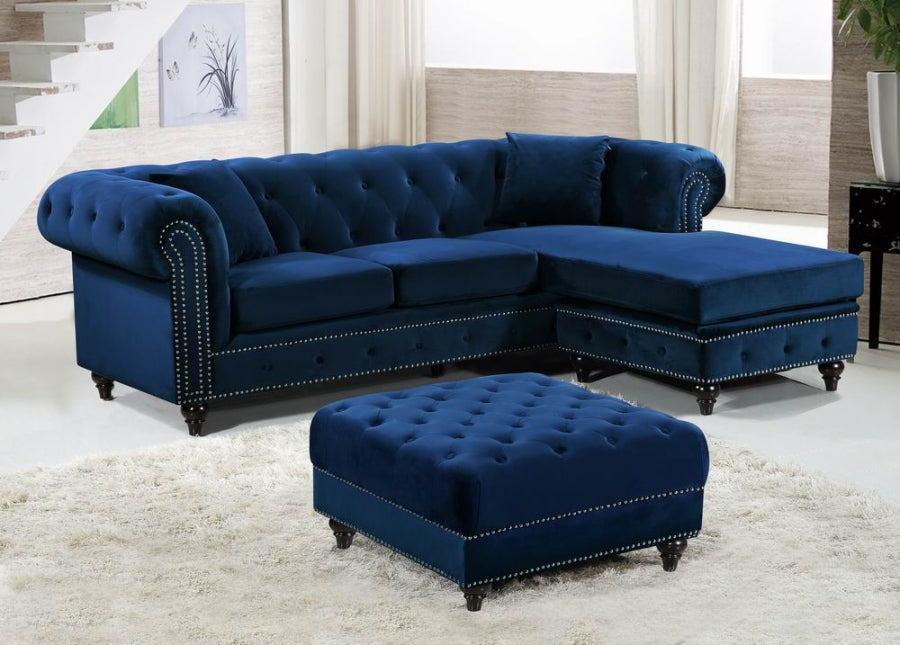 Sabrina Velours Réversible 2pc. En coupe