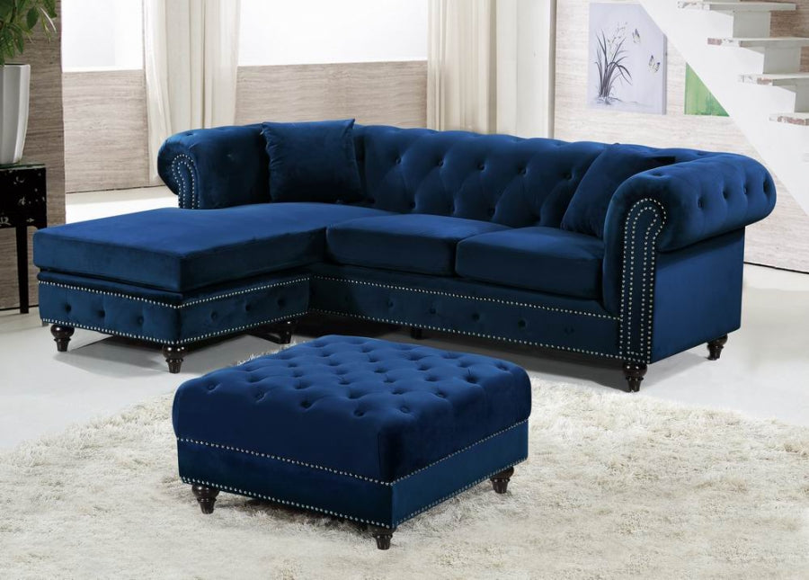 Sabrina Velours Réversible 2pc. En coupe