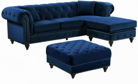 Sabrina Velours Réversible 2pc. En coupé