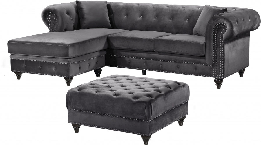 Sabrina Velours Réversible 2pc. En coupe