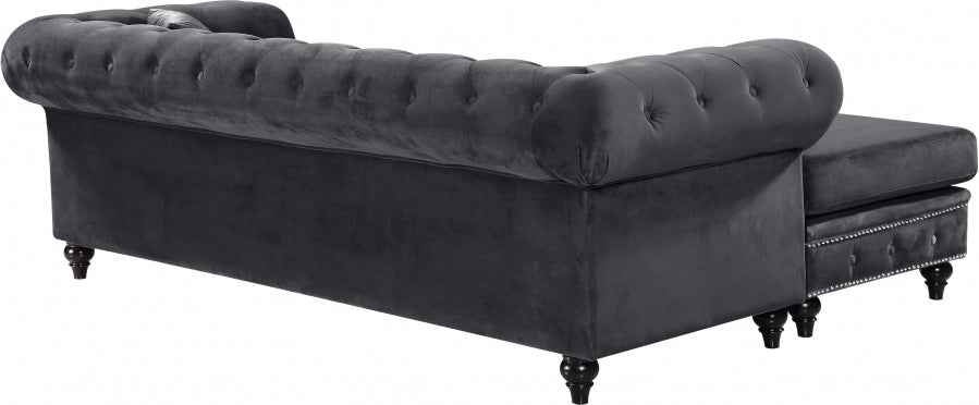 Sabrina Velours Réversible 2pc. En coupe