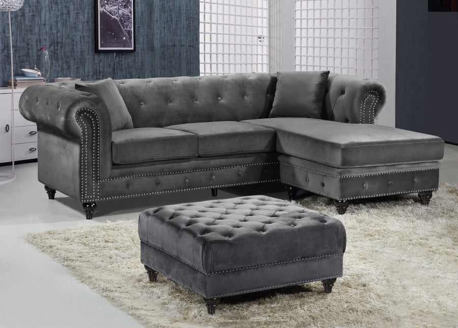 Sabrina Velours Réversible 2pc. En coupe