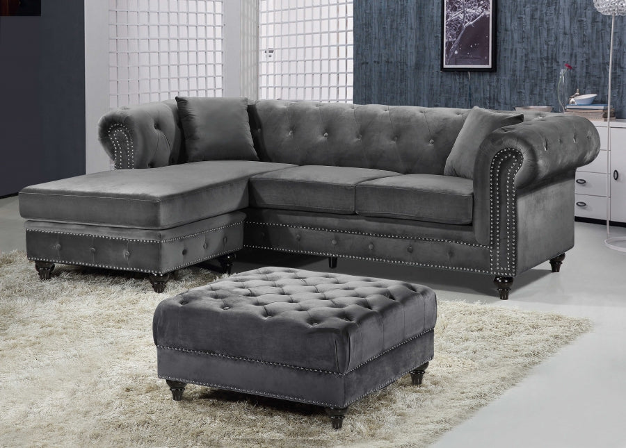 Sabrina Velours Réversible 2pc. En coupe