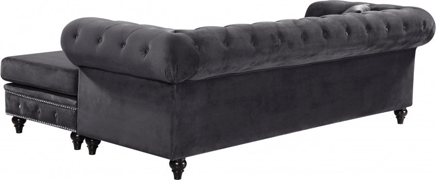 Sabrina Velours Réversible 2pc. En coupe