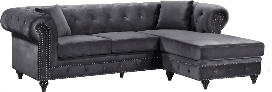 Sabrina Velours Réversible 2pc. En coupe