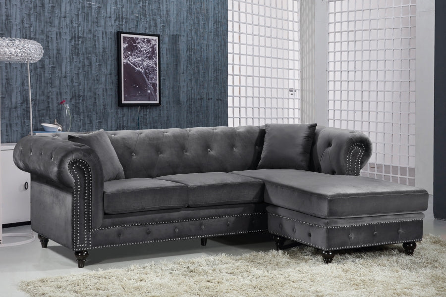 Sabrina Velours Réversible 2pc. En coupe