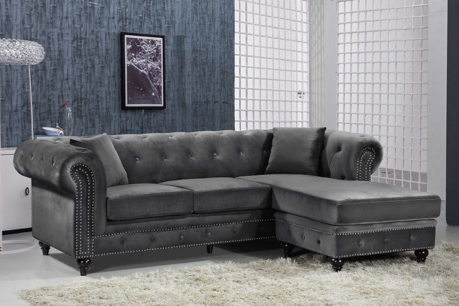 Sabrina Velours Réversible 2pc. En coupe