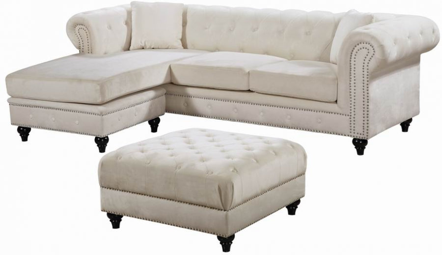 Sabrina Velours Réversible 2pc. En coupe