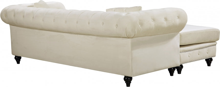 Sabrina Velours Réversible 2pc. En coupe