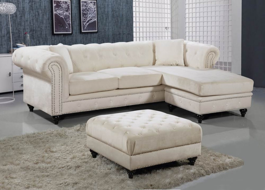 Sabrina Velours Réversible 2pc. En coupe