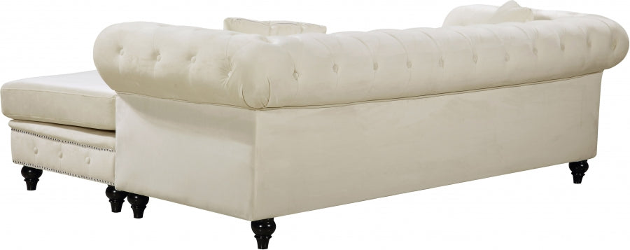 Sabrina Velours Réversible 2pc. En coupe
