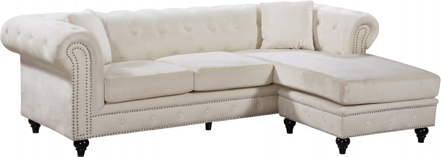 Sabrina Velours Réversible 2pc. En coupe