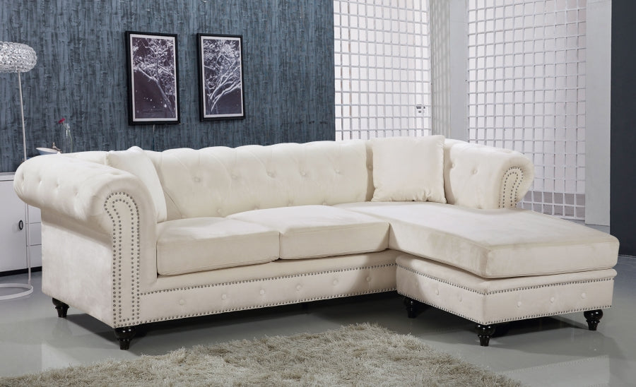 Sabrina Velours Réversible 2pc. En coupe