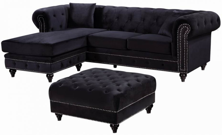 Sabrina Velours Réversible 2pc. En coupe