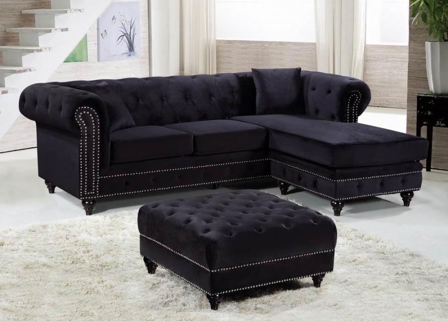 Sabrina Velours Réversible 2pc. En coupe